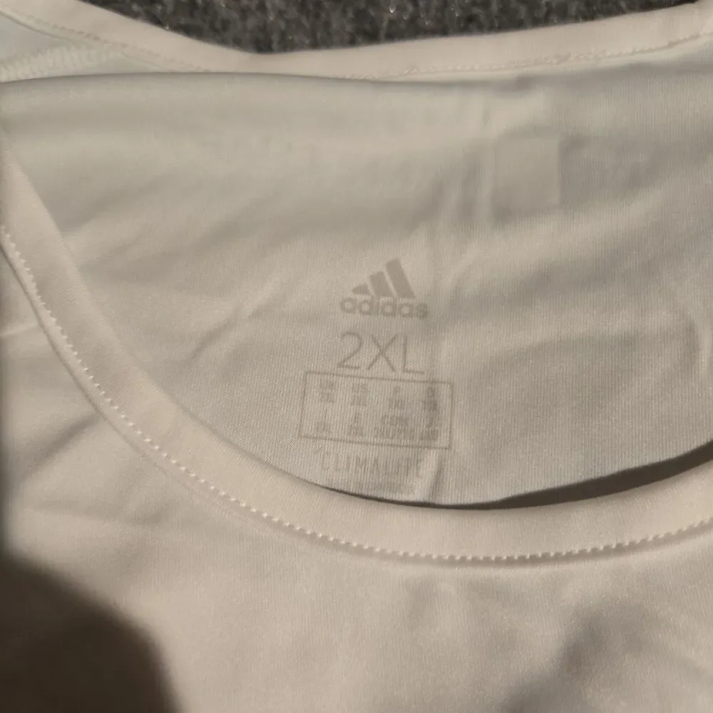 Adidas Deutscher Football Jesery Mens 2XL White Pullover Short Sleeve Climalite